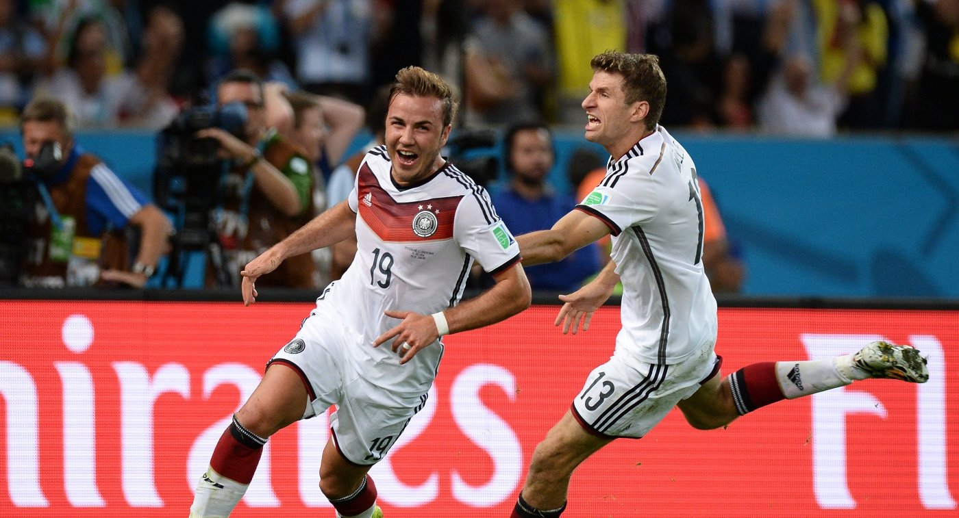 Mario Gotze Germaniya 2014